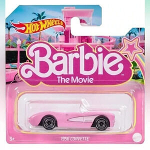 Hot Wheels 2023 Barbie 1956 Corvette Barbie The Movie